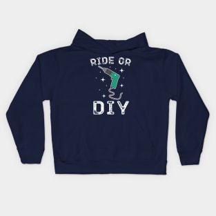 Ride Or DIY Kids Hoodie